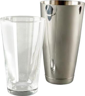 Cocktail Shaker Shell/Sleeve, 28 oz., Stainless Steel