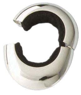 Magnetic Wine Collar, Two-Piece, Silver Plated