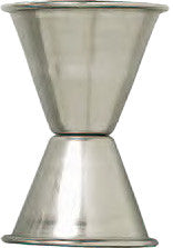 Double Jigger, Stainless Steel 1 Oz. 1-1/4 Oz