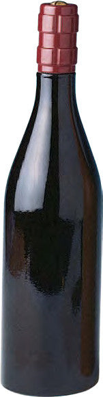 Cellarmaster's Wood Bottle Peppermill, Dark, Burgundy Bottle Shape