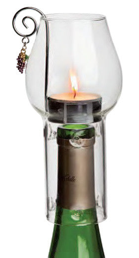 Wine Chimney Tea Candle Set