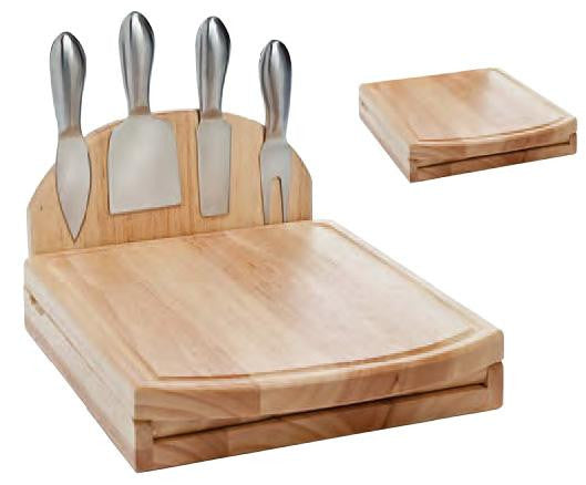 Swing-A-Way Foldable Cheese Set, 4 tools