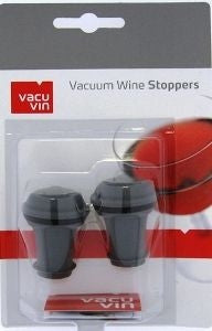Vacu-Vin Vacuum Wine Stoppers, Blister Pack
