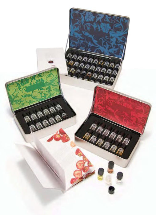 Red Wine Essences Collection, 12 each in New Metal Box