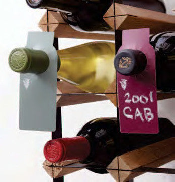 Chalkboard Wine Bottle Tags (40)- Chalk Included