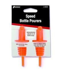 Speed Bottle Pourers, Two on a Card