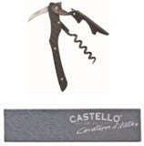 Castello Waiter's Corkscrew- Carbon Fiber Handle
