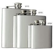 Captive-Top Pocket Flask, 2-1/2 oz.