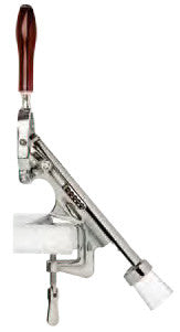 Bar-Pull Cork Remover, Counter Mount, Chrome Plated