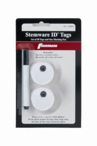 Stemware ID Tags, Carded Pack