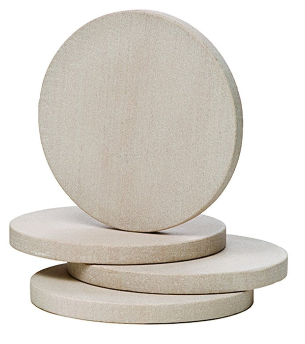 Sandstone Coasters, Natural Beige, Set of 4