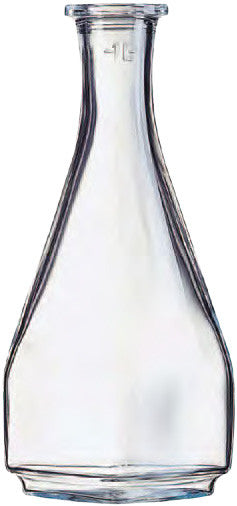Square Glass Carafe, 1 Liter