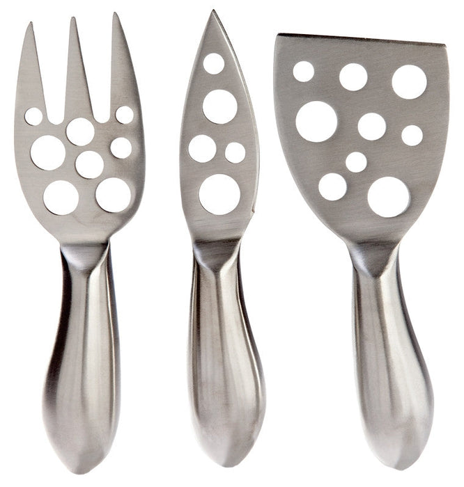 Small Cheese Tool Set, Stainless Steel (3 Pieces)